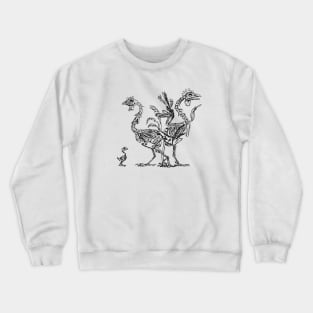 Zombie Chicken Crewneck Sweatshirt